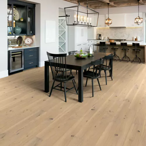 Dining area hardwood flooring | Simple Flooring Solutions